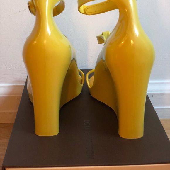 Brand new in box Louis Vuitton Wedge Sandals sz 36 - Picture 7 of 8